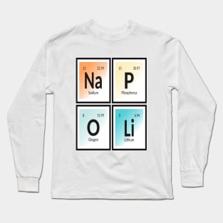 Napoli Table of Elements Long Sleeve T-Shirt